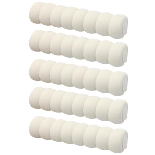 5 Stück Türgriffabdeckungen Schutzgriffe aus weichem Schaumstoff für Griff-Unterstützung (weiß) von tooloflife