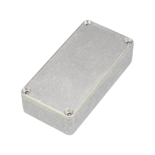 Aluminium-Druckguss-Gehäusebox, 7 Größen, IP54, wasserdicht, Elektronik-Projektgehäuse, Box für externe Gehäuse-Power/Outdoor, Silber von tooloflife