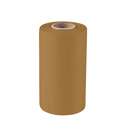 Antihaft-Backpapierrolle, doppelseitige Silikon-Kochblätter für Kuchenform, Küche, Zuhause, braun, 10 cm x 50 m von tooloflife