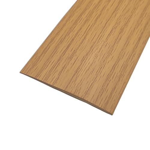 Gelbe Eiche, Selbstklebendes PVC-Abschlussband für Holztürkanten, flexibler Laminatboden-Übergangsstreifen, Fugenabdeckung für Türöffnungen und Vinylböden von tooloflife