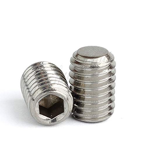 Gewindestifte mit Innensechskant, Edelstahl, Innensechskant, metrisches Gewinde, für Türknäufe (M2,5 x 3 mm), 5 Stück von tooloflife