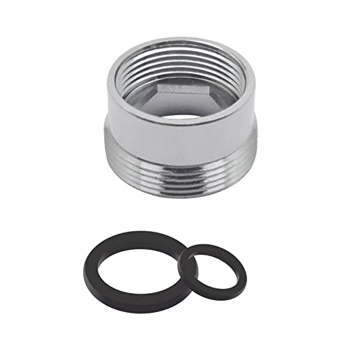 Metall-Wasserhahn-Adapter, 1 Stück, Belüfteranschluss, Wasserhahn-Adapter, weiblich, 18 mm – 22 mm, für Küche, Wassersparer, Wasserfilter, Innenhahn von tooloflife