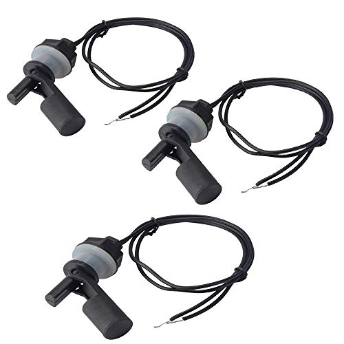 PP Niederdruck-Seiten Montage Horizontaler Wasserstands Sensor Flüssigkeits pegel fühler Schwimmsc Halter Drahtseil Kabel 3 Stück von tooloflife
