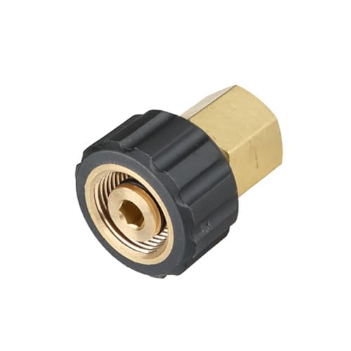 T&F Hochdruckreiniger Adapter / 3/8 Zoll / 1/4 Zoll Quick Connect Auto Spritzpistole Anschluss von tooloflife
