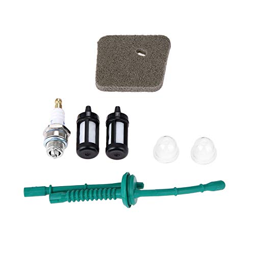 Universal Benzinfilter kit Benzinschlauch Luftfilter Primer Kraftstoffschlauch für STIHL FS38 FS45 FS46 FS55 KM55 KM55C Freischneider Trimmer Mower Motorsense Rasentrimmer Benzin-Kettensäge Motorsäge von tooloflife