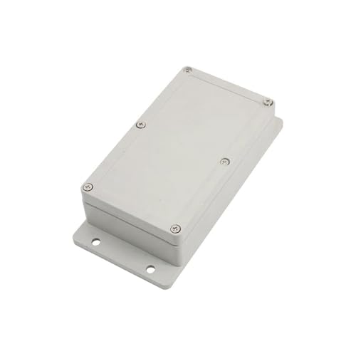 Wasserdicht Abzweigdose, ABS Elektrische Projektbox Gehäuse Instrumentenkoffer DIY für elektronische Projekte, Netzteile (158 * 90 * 46mm Grau) von tooloflife