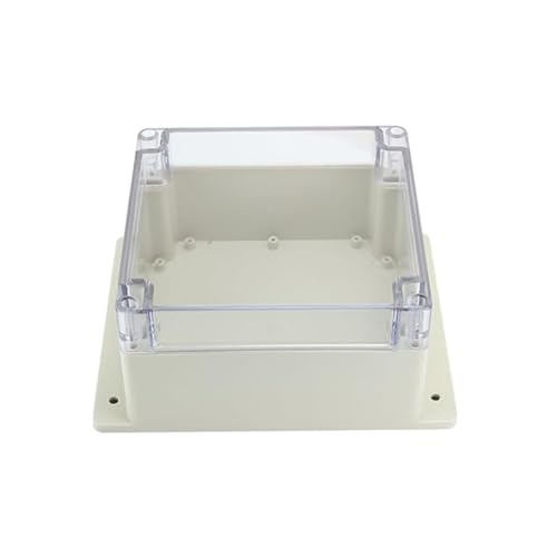 Wasserdicht Abzweigdose, ABS Elektrische Projektbox Gehäuse Instrumentenkoffer DIY für elektronische Projekte, Netzteile (160 * 160 * 90mm Transparent) von tooloflife