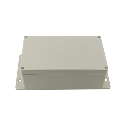 Wasserdicht Abzweigdose, ABS Elektrische Projektbox Gehäuse Instrumentenkoffer DIY für elektronische Projekte, Netzteile (200 * 120 * 75mm Grau) von tooloflife