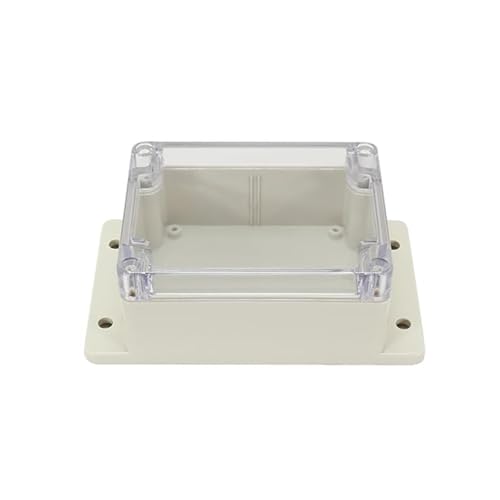 Wasserdicht Abzweigdose, ABS Elektrische Projektbox Gehäuse Instrumentenkoffer DIY für elektronische Projekte, Netzteile (115 * 90 * 55mm Transparent) von tooloflife