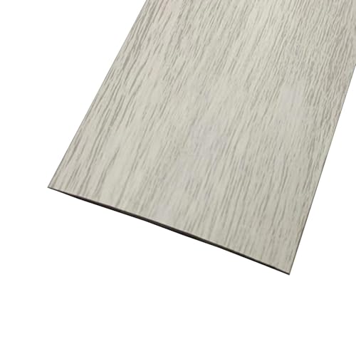 Weiß Woodgrain, Selbstklebendes PVC-Abschlussband für Holztürkanten, flexibler Laminatboden-Übergangsstreifen, Fugenabdeckung für Türöffnungen und Vinylböden Weiß Woodgrain, Selbstklebendes PVC-Abschlussband für Holztürkanten, flexibler Laminatboden-Übergangsstreifen, Fugenabdeckung für Türöffnungen und Vinylböden von tooloflife