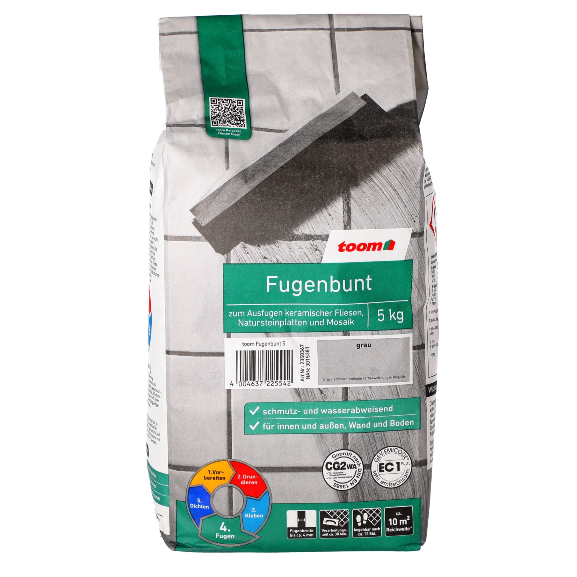 Fugenbunt grau 5 kg toom Fugenbunt grau 5 kg toom von toom
