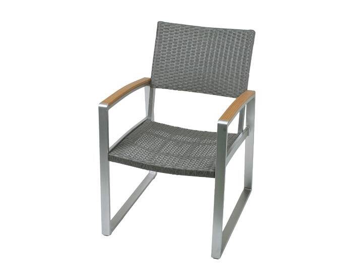 Garden Pleasure Stuhl 'Ava' 2er-Set grau/hellbraun 56 x 84 x 66 cm 2er-Set Garden Pleasure Stuhl 'Ava' 2er-Set grau/hellbraun 56 x 84 x 66 cm 2er-Set von toom