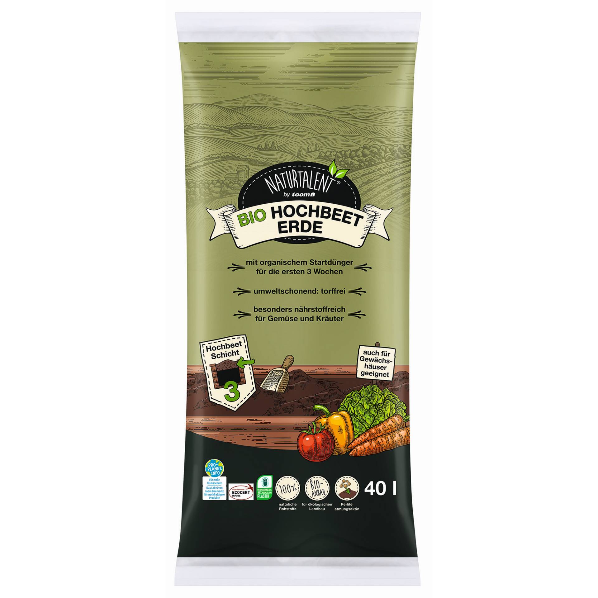 naturtalent by toom Naturtalent by toom® Bio Hochbeeterde von naturtalent by toom