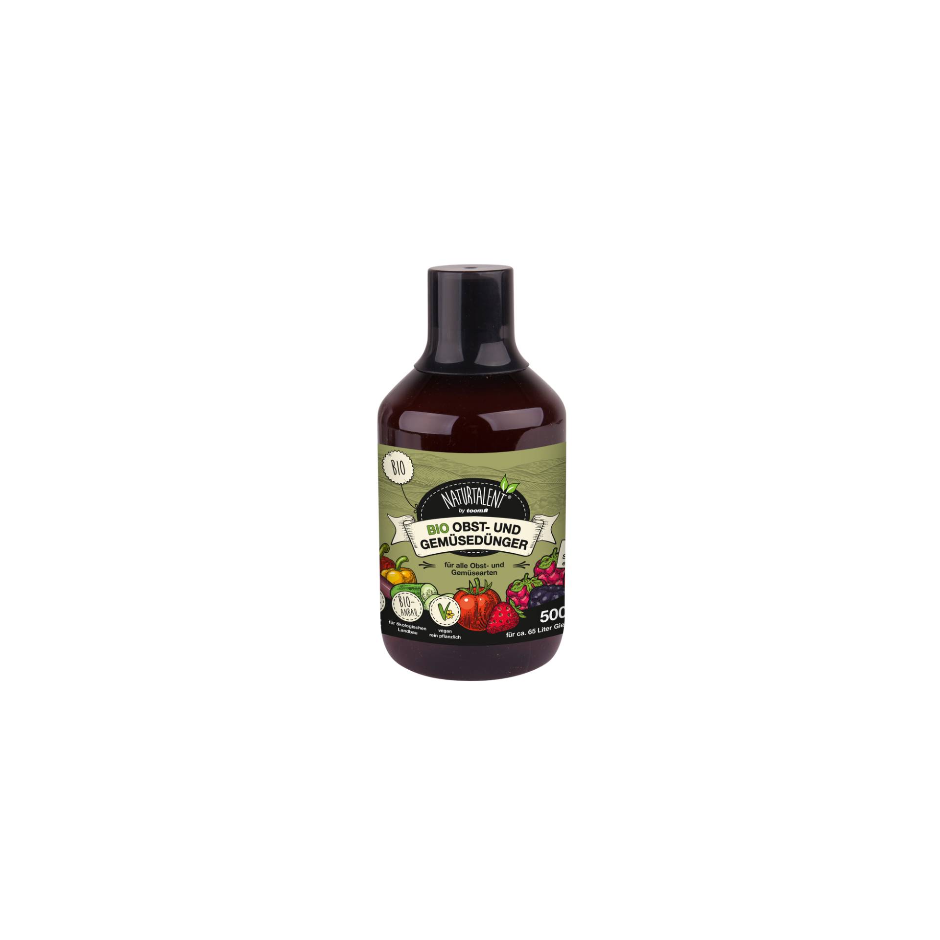 Naturtalent by toom® Bio-Obst- und Gemüsedünger 500 ml von toom