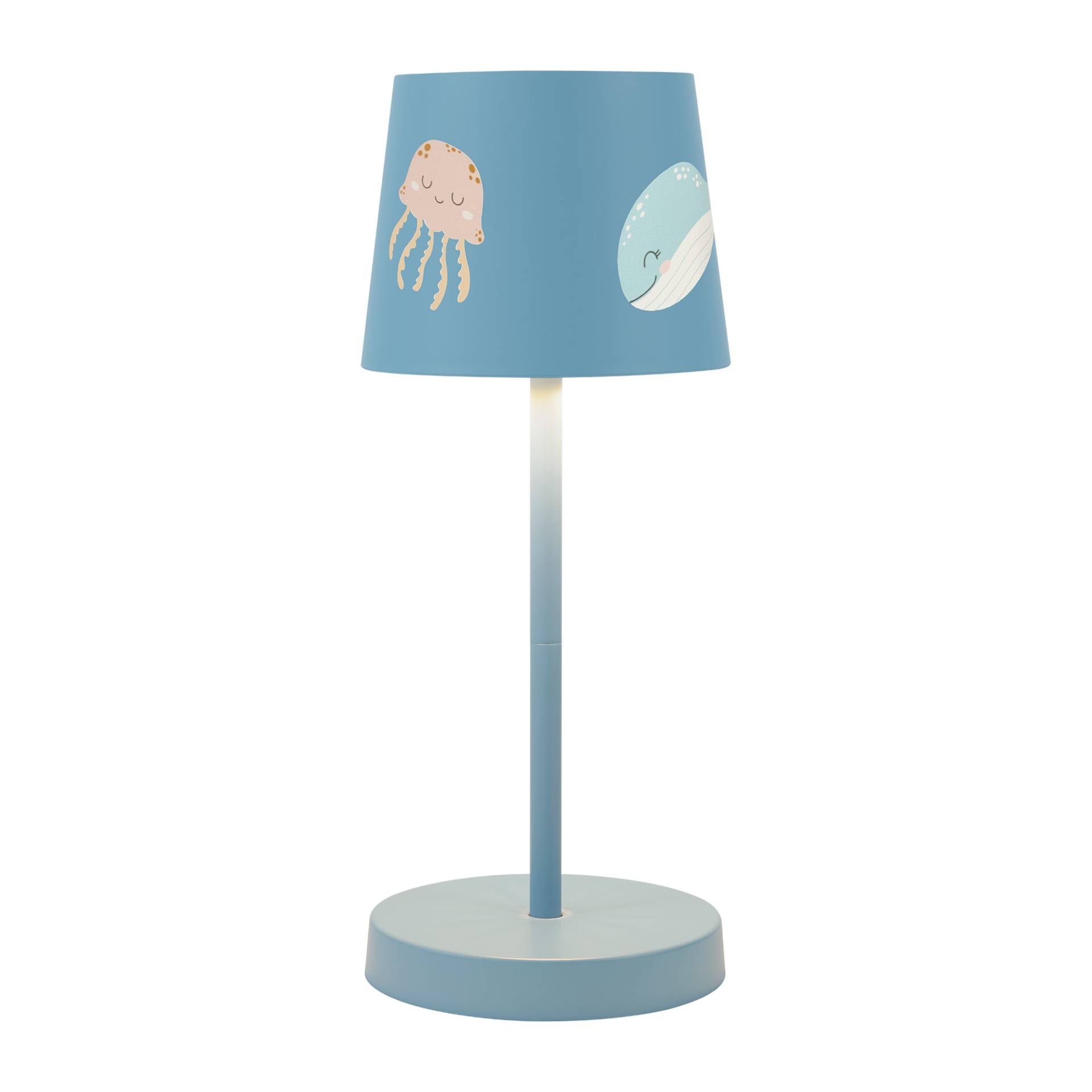 toom Akku-LED-Tischleuchte 'Charlie' blau Tiermotiv mit USB-Ladekabel Ø 10,6 x 26 cm toom Akku-LED-Tischleuchte 'Charlie' blau Tiermotiv mit USB-Ladekabel Ø 10,6 x 26 cm von toom