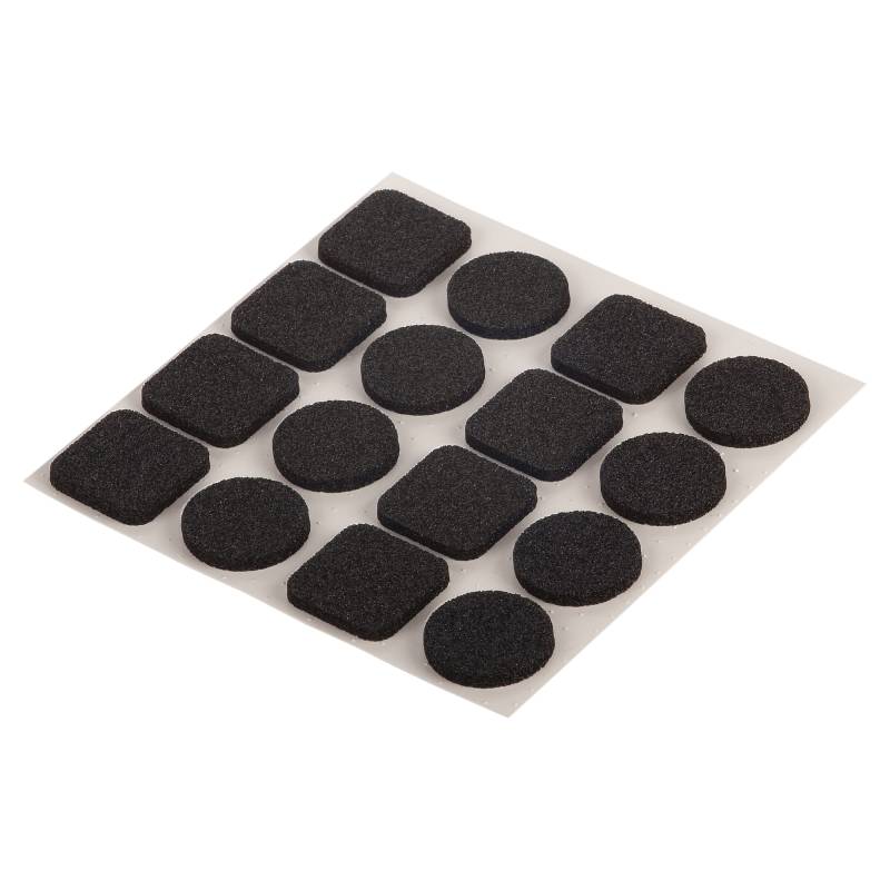 toom Antirutsch-Pads selbstklebend schwarz Ø 20 mm / 20 x 20 mm 16 Stück toom Antirutsch-Pads selbstklebend schwarz Ø 20 mm / 20 x 20 mm 16 Stück von toom