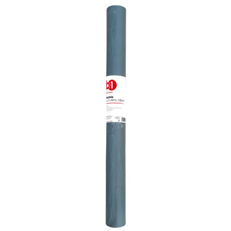 B1 Baufolie 'Stark' Polyethylen 50 g/m² 2 x 50 m von B1