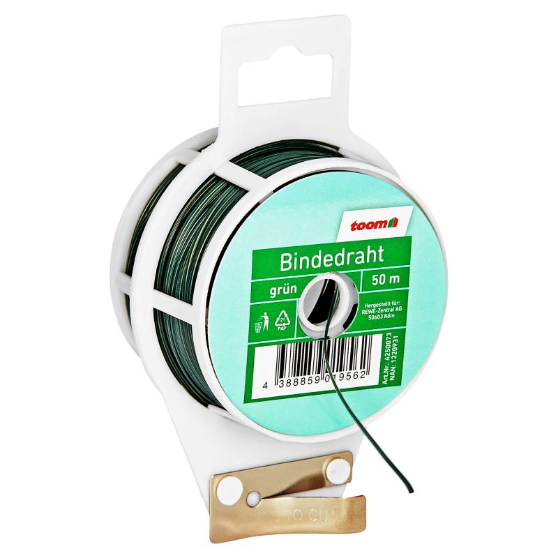 toom Bindedraht grün 1,5 mm x 50 m von toom