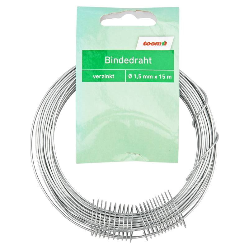 toom Bindedraht verzinkt Ø 1,5 mm von toom