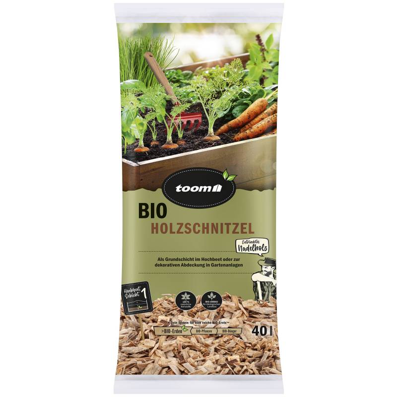 toom Bio-Holzschnitzel 'Naturtalent' torffrei 40 l von toom