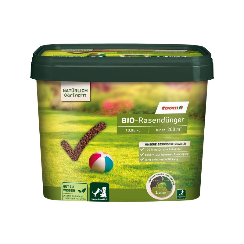 toom Bio-Rasendünger mit Langzeitwirkung 10,05 kg von toom