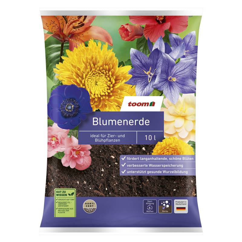 toom Blumenerde torffrei 10 l von toom