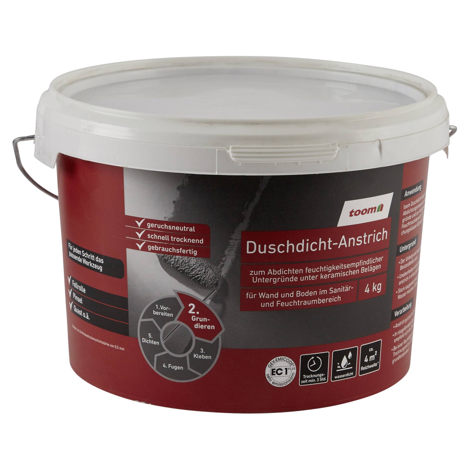toom Duschdicht-Anstrich 4 kg toom Duschdicht-Anstrich 4 kg von toom
