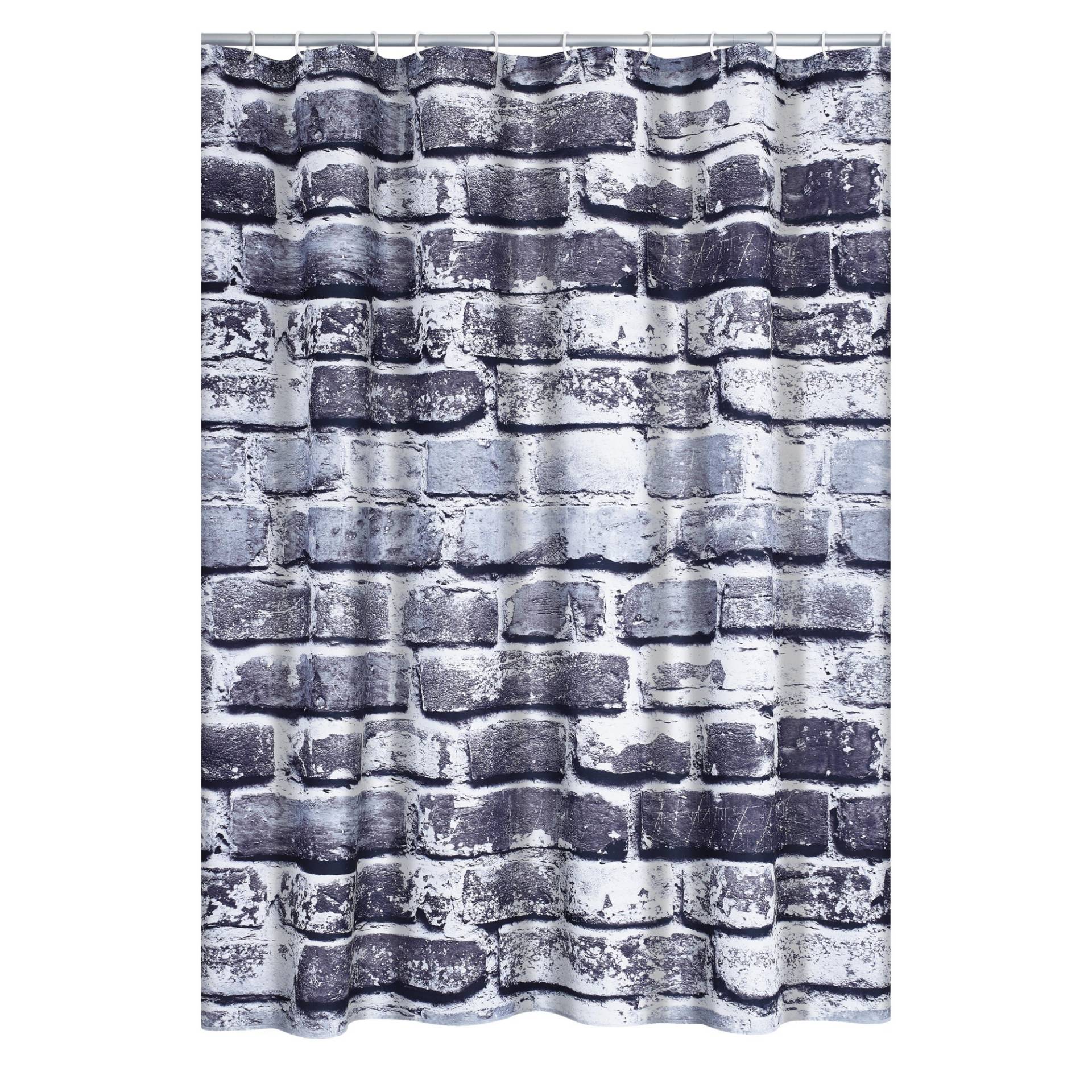 toom Duschvorhang 'Wall' Textil grau 180 x 200 cm toom Duschvorhang 'Wall' Textil grau 180 x 200 cm von toom