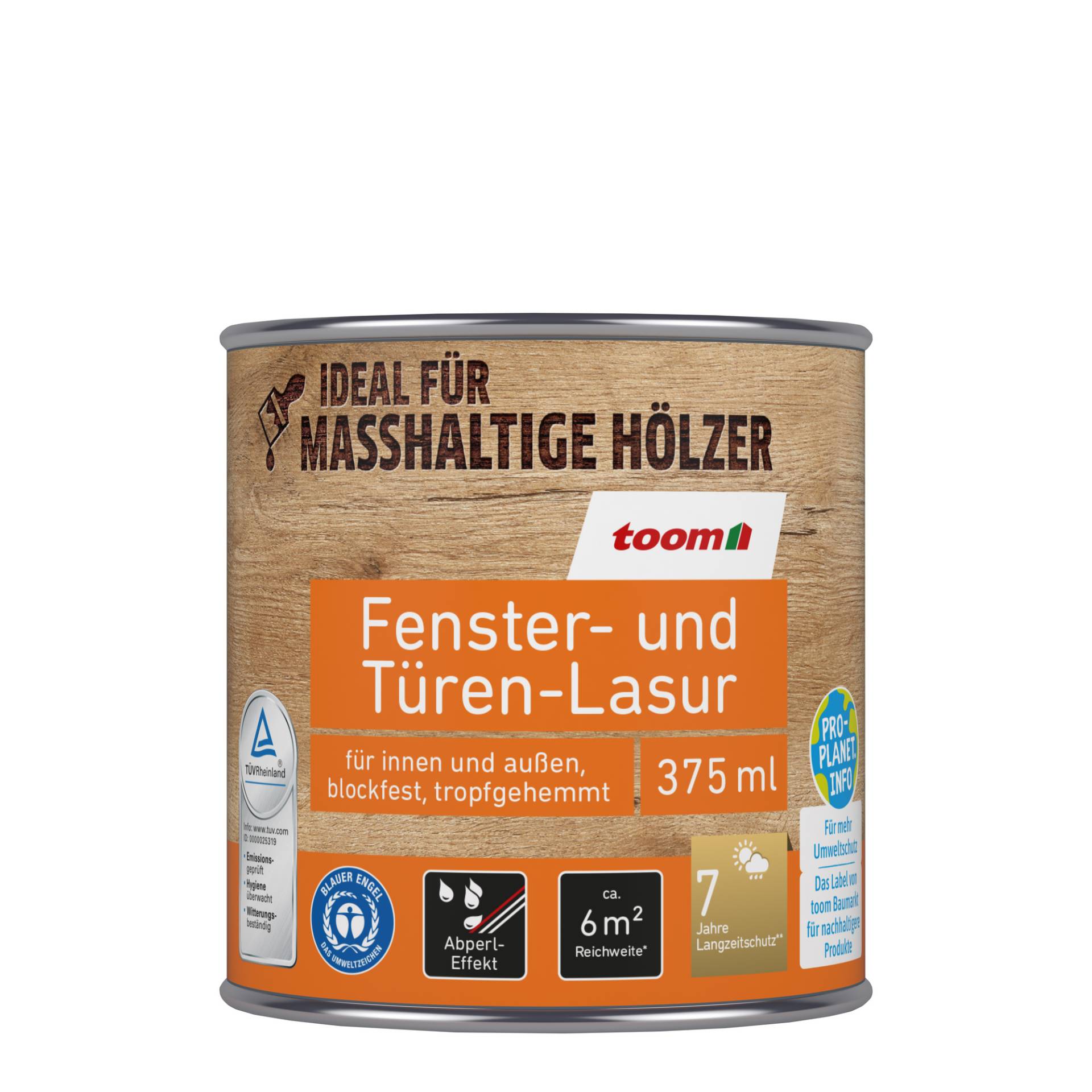 toom Fenster- und Türen-Lasur weiß 375 ml toom Fenster- und Türen-Lasur weiß 375 ml von toom