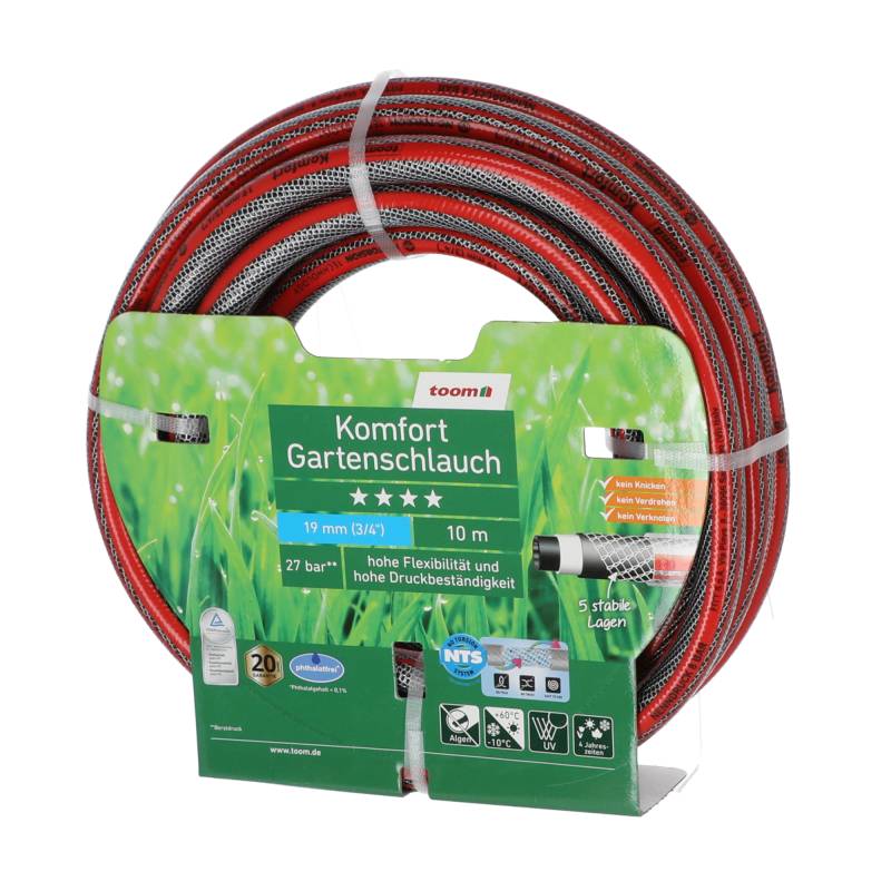 toom Gartenschlauch 'Komfort' Ø 19 mm (3/4") 10 m von toom