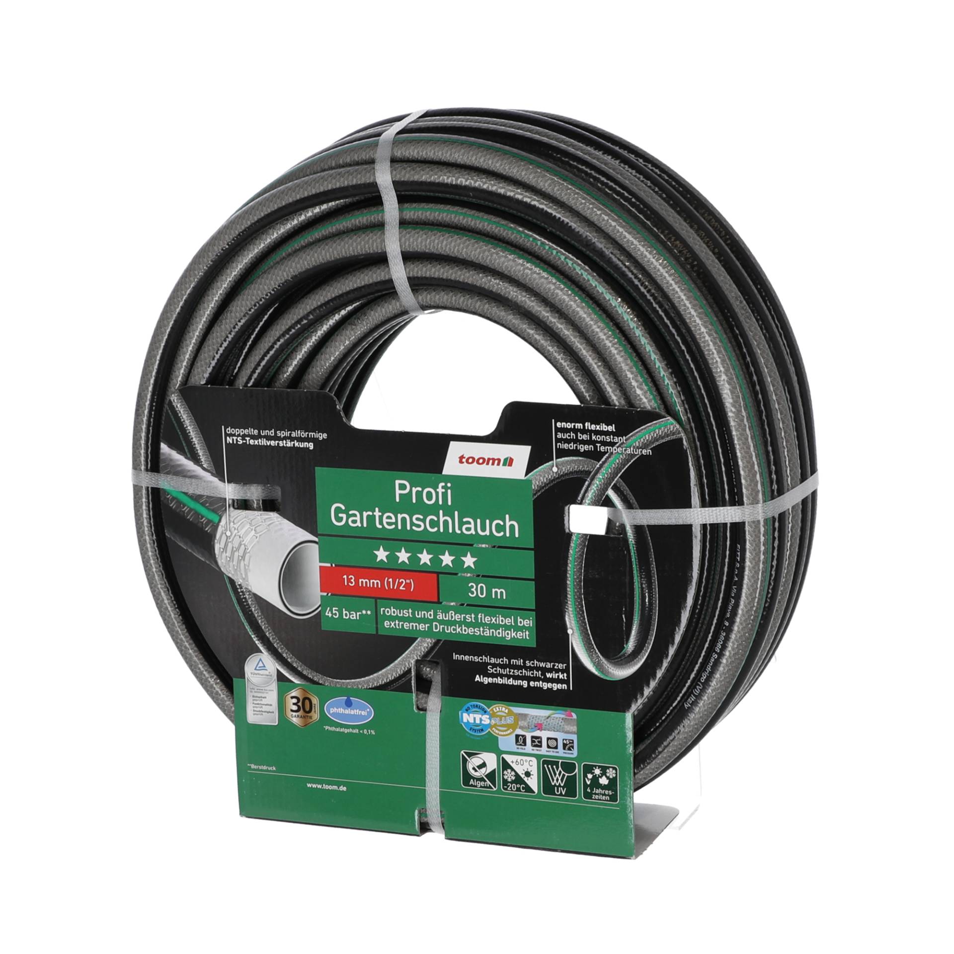 toom Gartenschlauch 'Profi' Ø 13 mm (1/2") 30 m toom Gartenschlauch 'Profi' Ø 13 mm (1/2") 30 m von toom