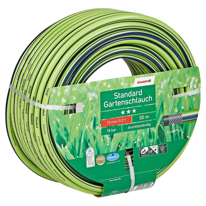toom Gartenschlauch 'Standard' phthalatfrei Ø 13 mm (1/2") 50 m von toom
