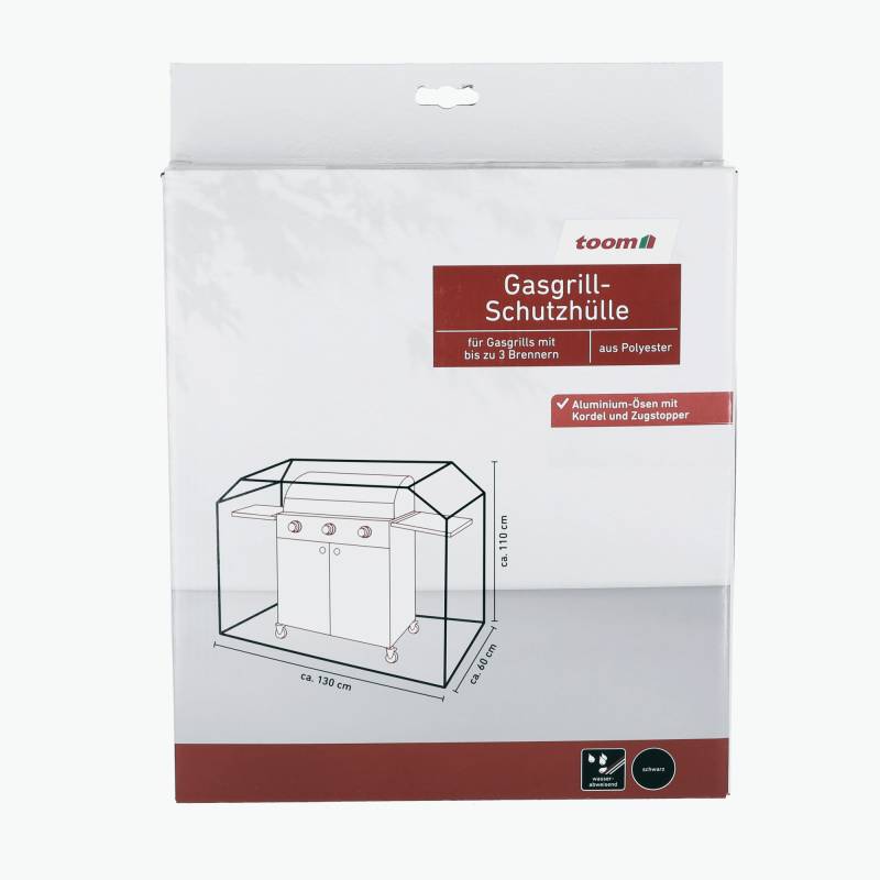 toom Gasgrill-Schutzhülle für Gasgrills mit bis zu 3 Brennern von toom