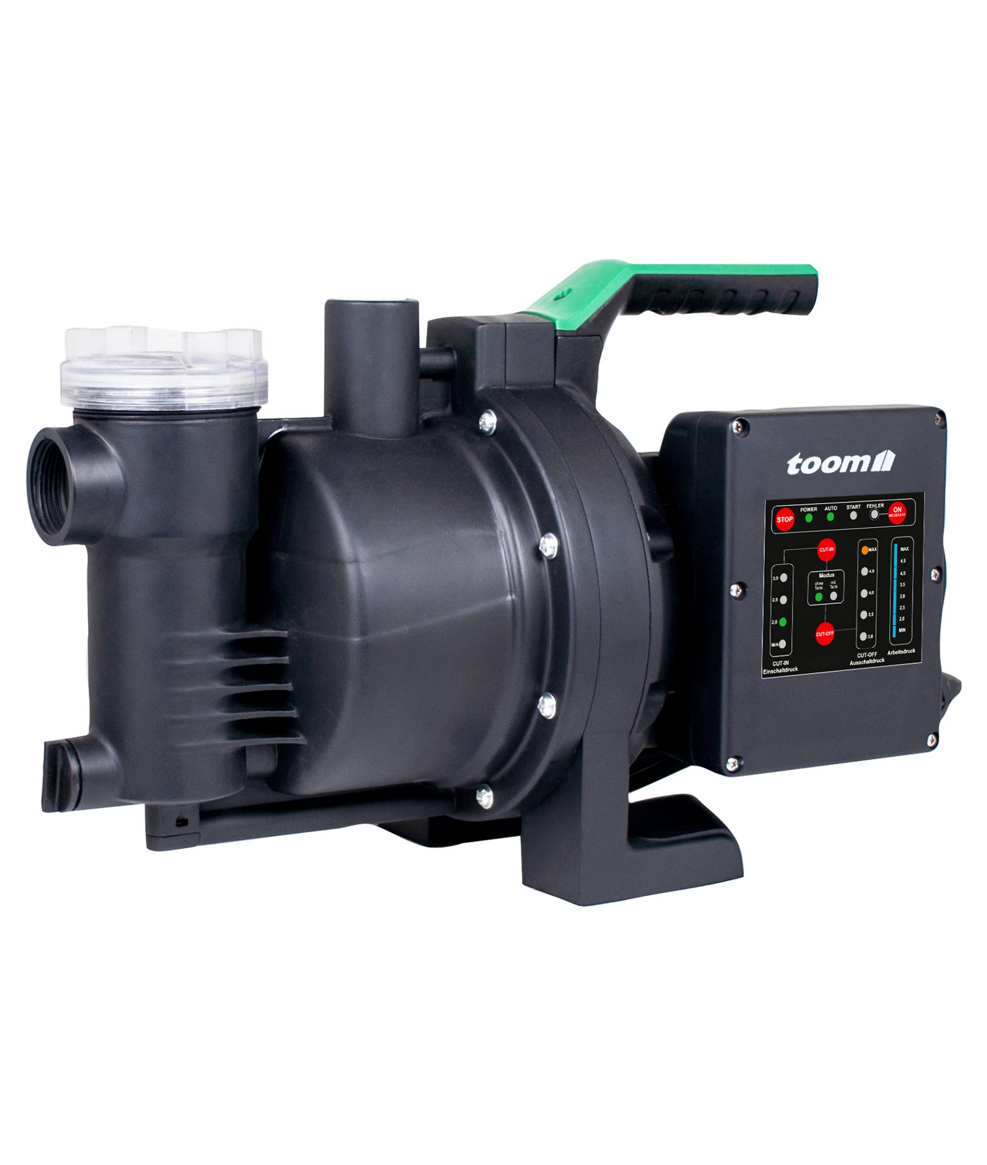 toom Hauswasserautomat 'HWA 6000 KF' 1500 W 6.000 l/h toom Hauswasserautomat 'HWA 6000 KF' 1500 W 6.000 l/h von toom