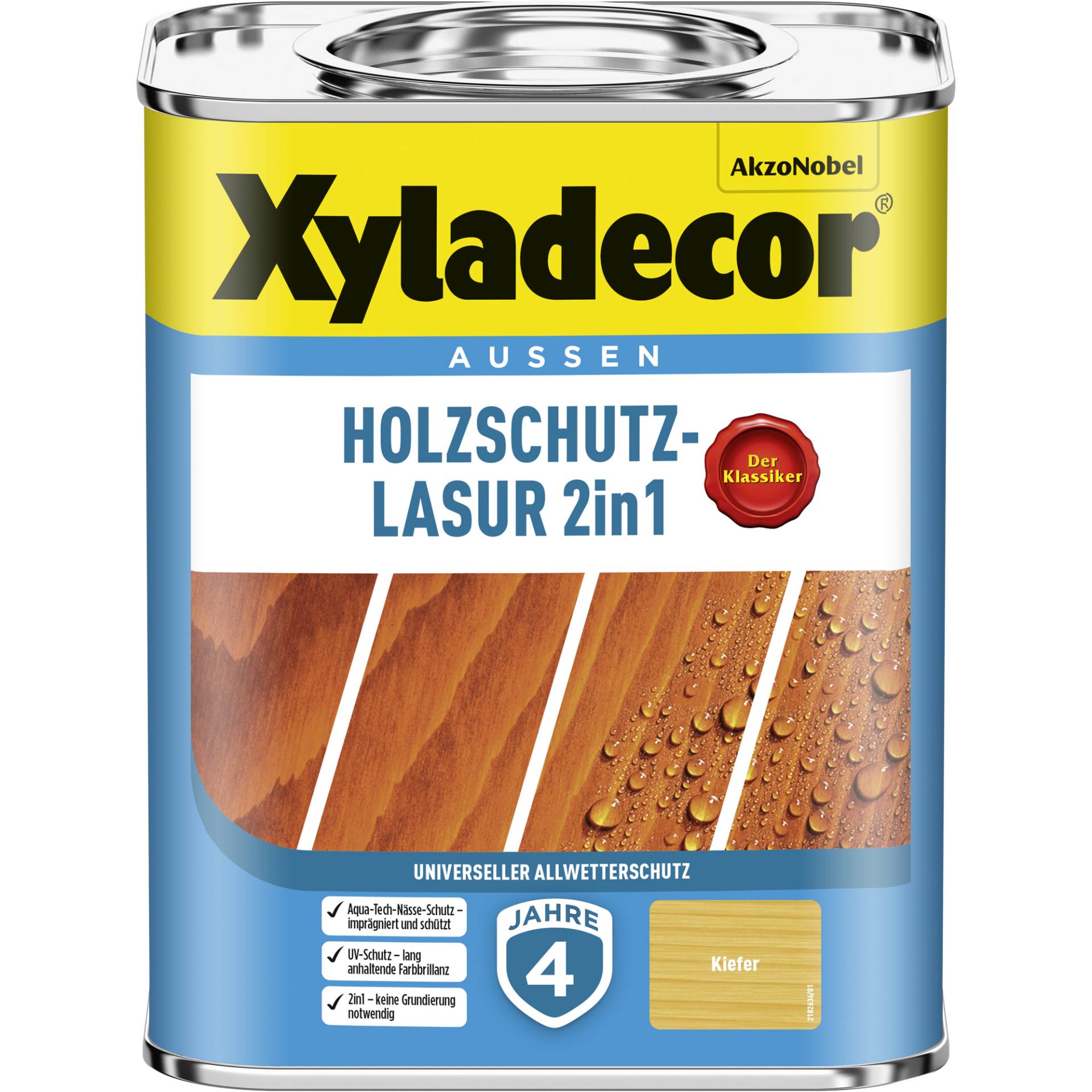 Xyladecor 2in1 Holzschutzlasur kieferfarben 750 ml Xyladecor 2in1 Holzschutzlasur kieferfarben 750 ml von Xyladecor
