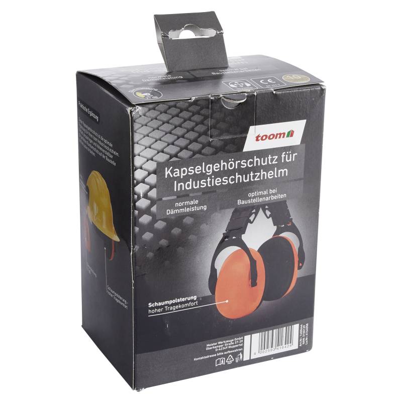 toom Kapselgehörschutz für Industrieschutzhelm 27 dB von toom
