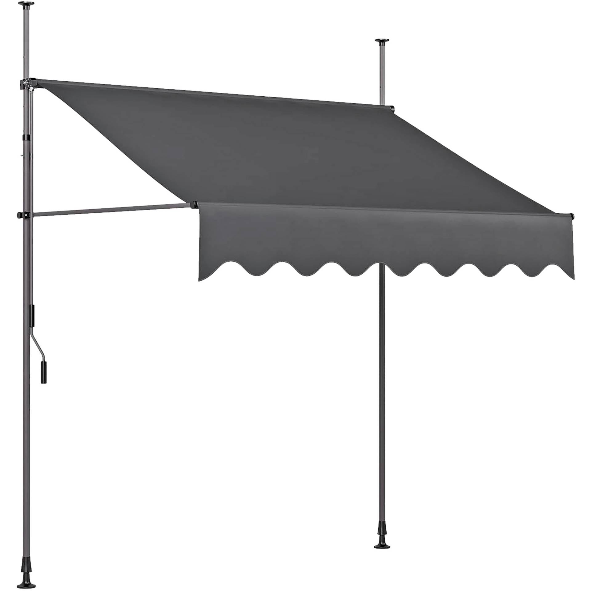 toom Klemmmarkise anthrazit 2,5 x 3 m toom Klemmmarkise anthrazit 2,5 x 3 m von toom
