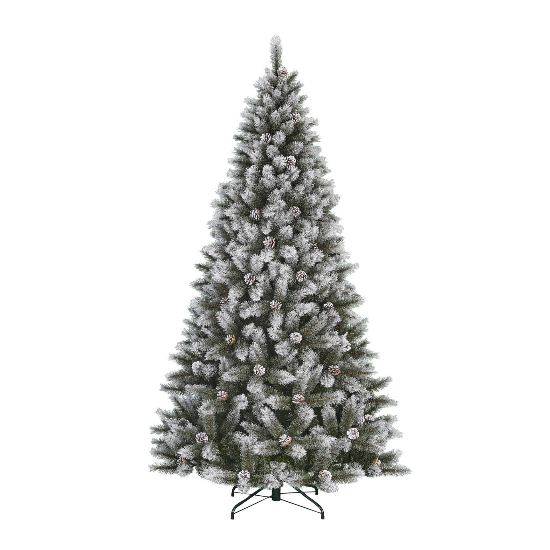 toom Künstlicher Weihnachtsbaum 'Aspen' grün/frosted 155 cm toom Künstlicher Weihnachtsbaum 'Aspen' grün/frosted 155 cm von toom