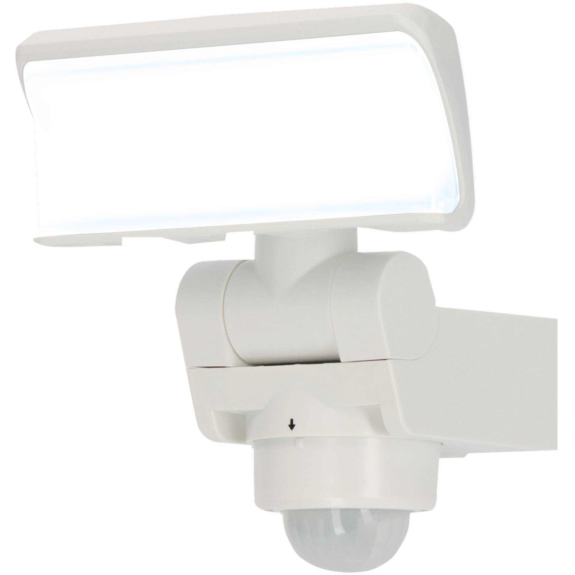 toom LED-Außenwandstrahler 'Seattle' weiß 16,5 x 17 x 18,3 cm, mit Bewegungsmelder toom LED-Außenwandstrahler 'Seattle' weiß 16,5 x 17 x 18,3 cm, mit Bewegungsmelder von toom