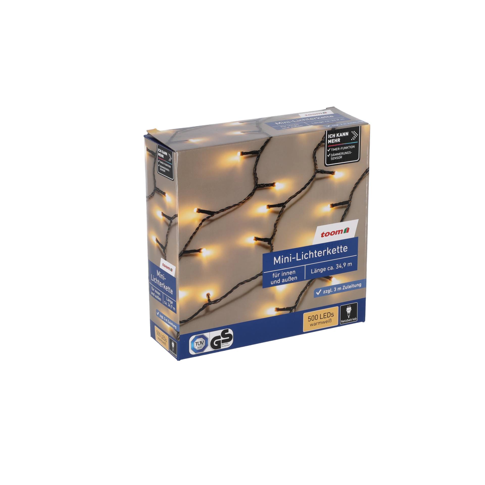 toom LED-Lichterkette 34,90 m toom LED-Lichterkette 34,90 m von toom