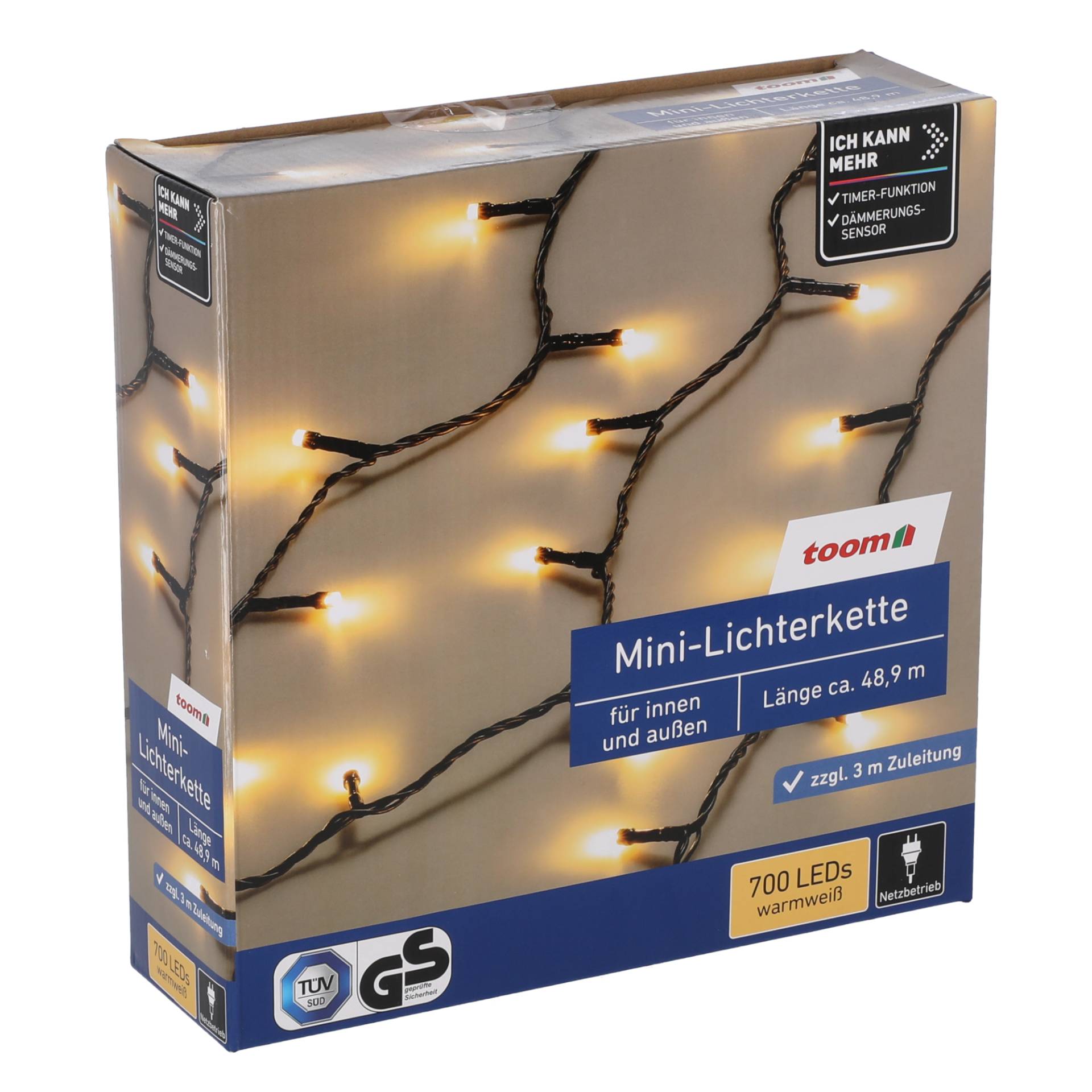 toom LED-Lichterkette 48,9 m toom LED-Lichterkette 48,9 m von toom