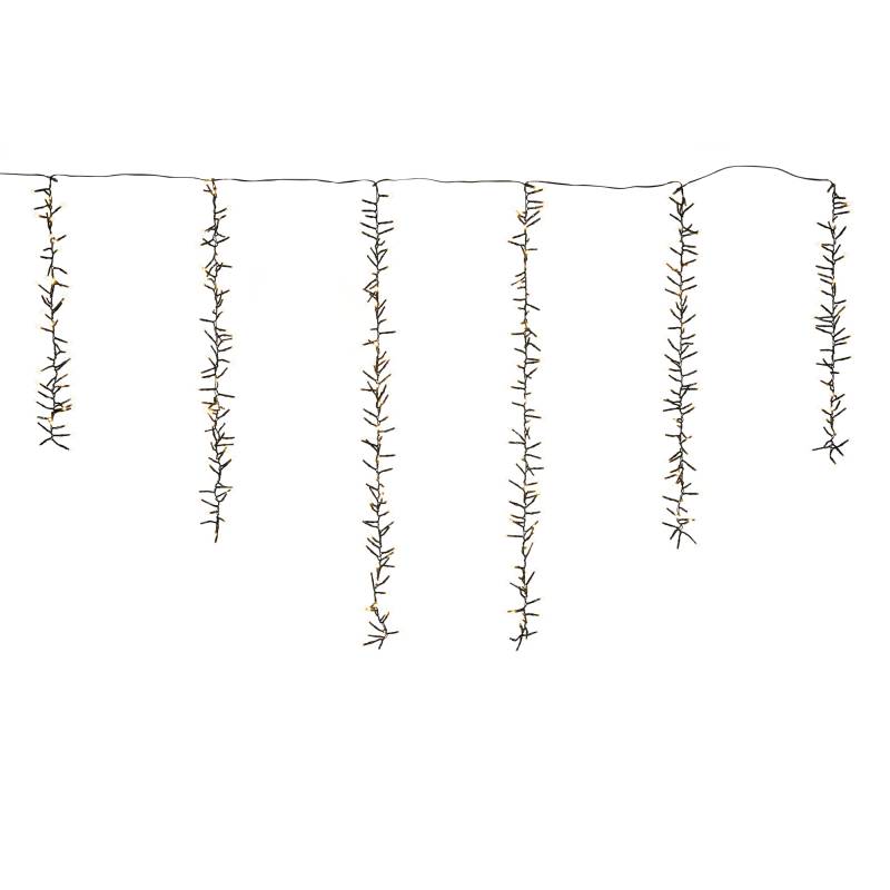 toom LED-Lichtervorhang 480 LEDs warmweiß 500 cm von toom