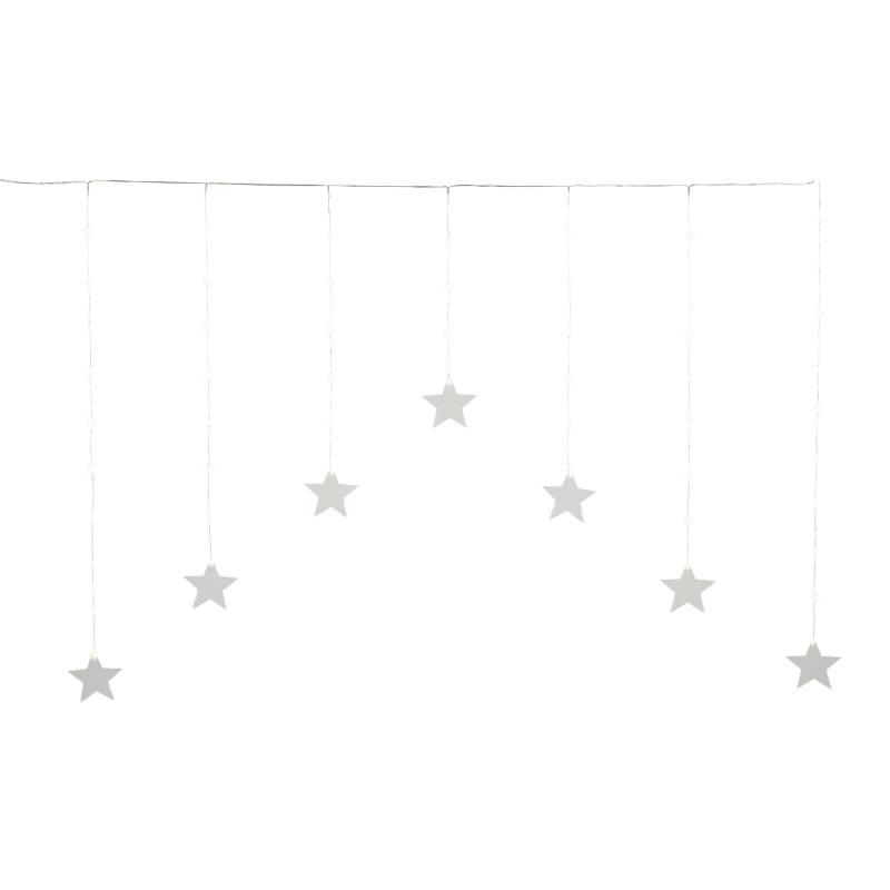toom LED-Lichtervorhang 'Stern' 52 LEDs warmweiß 150 cm toom LED-Lichtervorhang 'Stern' 52 LEDs warmweiß 150 cm von toom