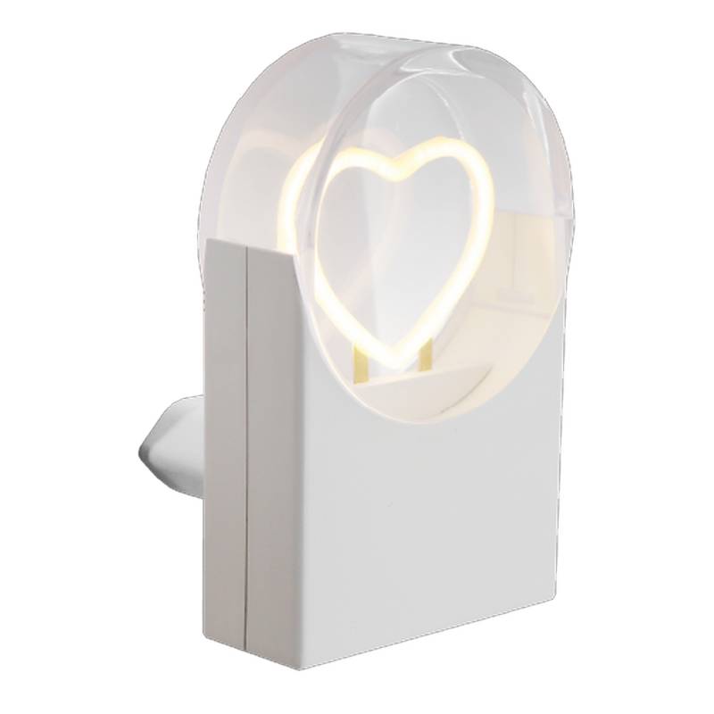 toom LED-Nachtlicht 'Herz' weiß 8 x 5 cm von toom