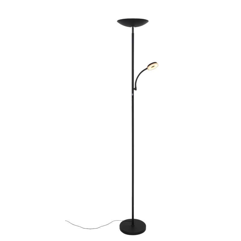 toom LED-Stehleuchte 'Erica' schwarz 2-flammig 178 cm toom LED-Stehleuchte 'Erica' schwarz 2-flammig 178 cm von toom