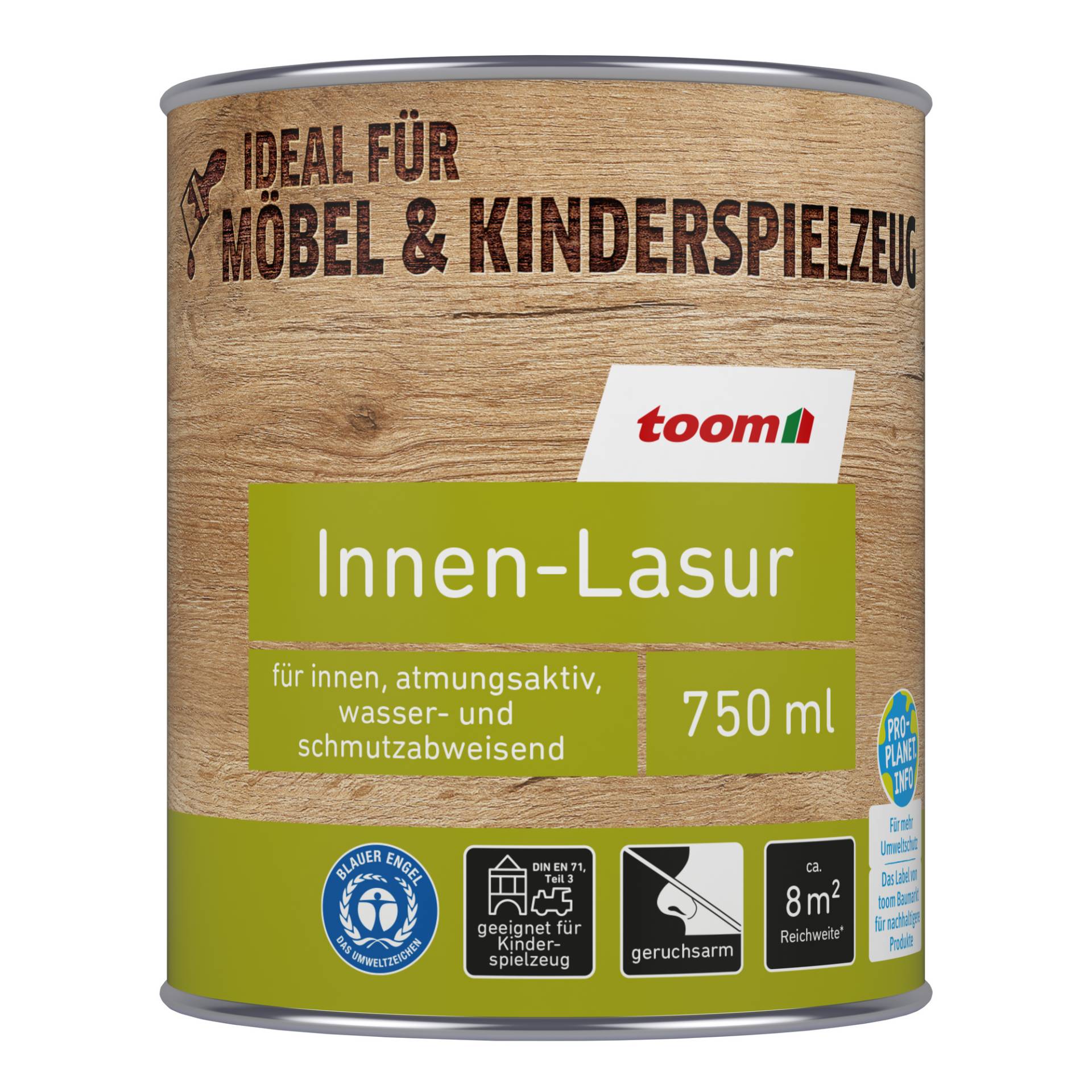 toom Lasur palisanderfarben 750 ml toom Lasur palisanderfarben 750 ml von toom