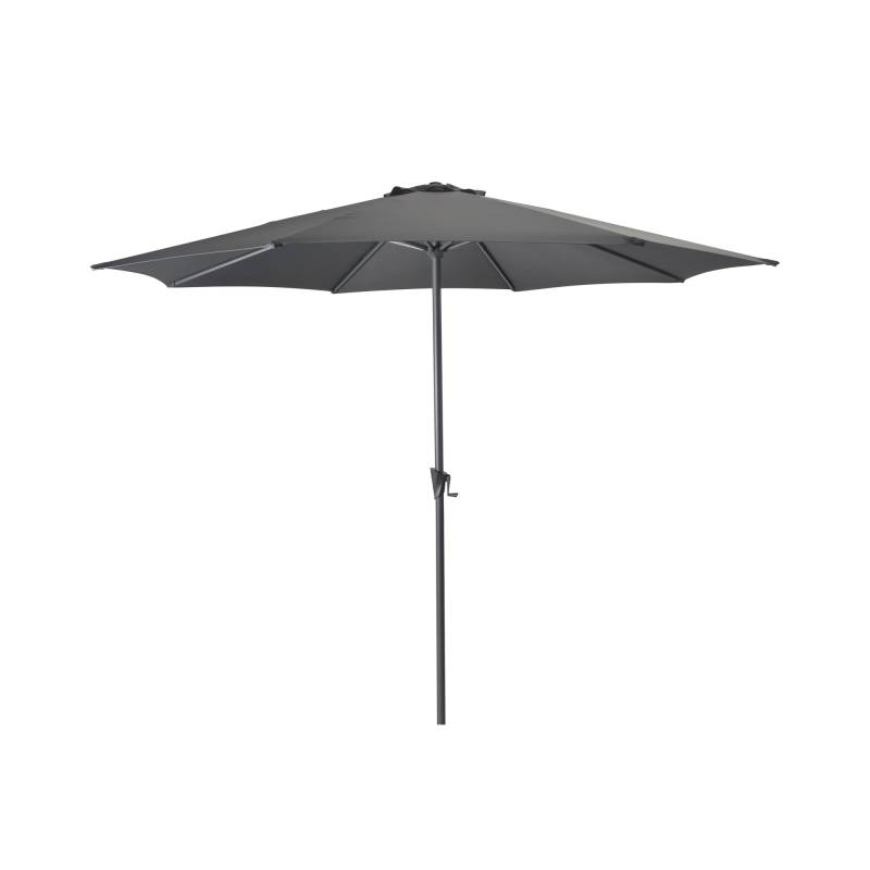 toom Marktschirm 'Santorini' anthrazit Ø 300 cm von toom