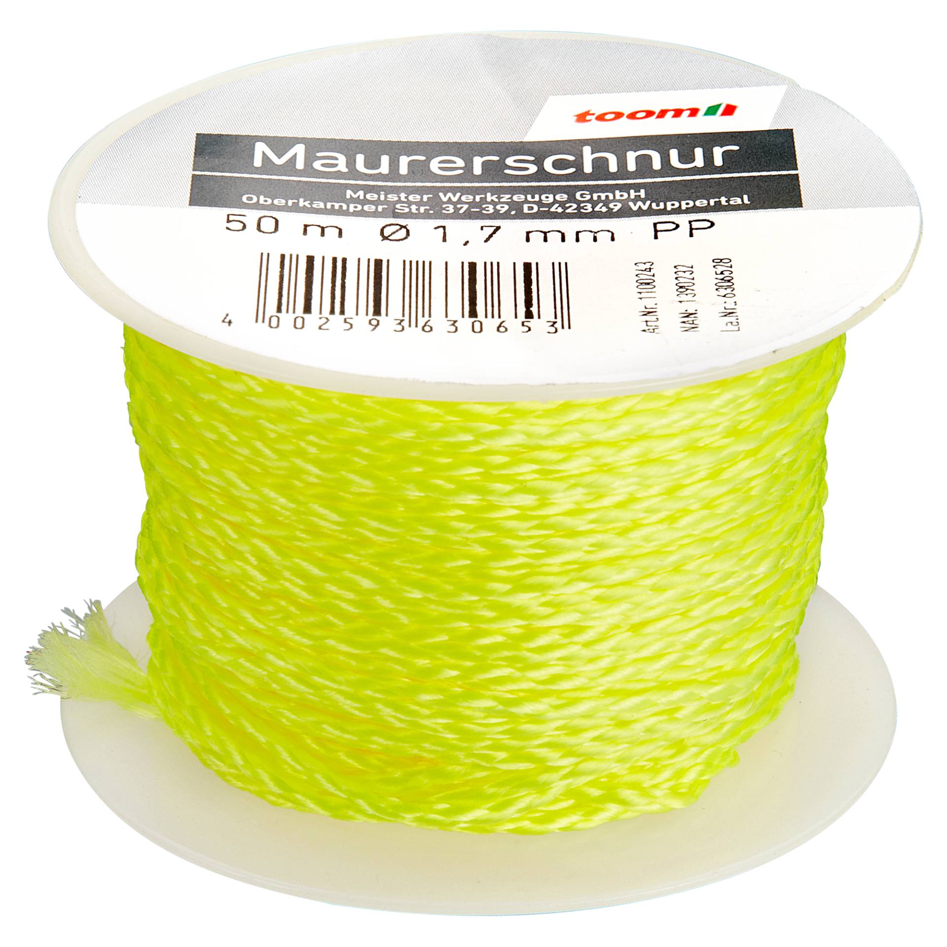 toom Maurerschnur gelb Ø 1,7 mm x 50 m von toom