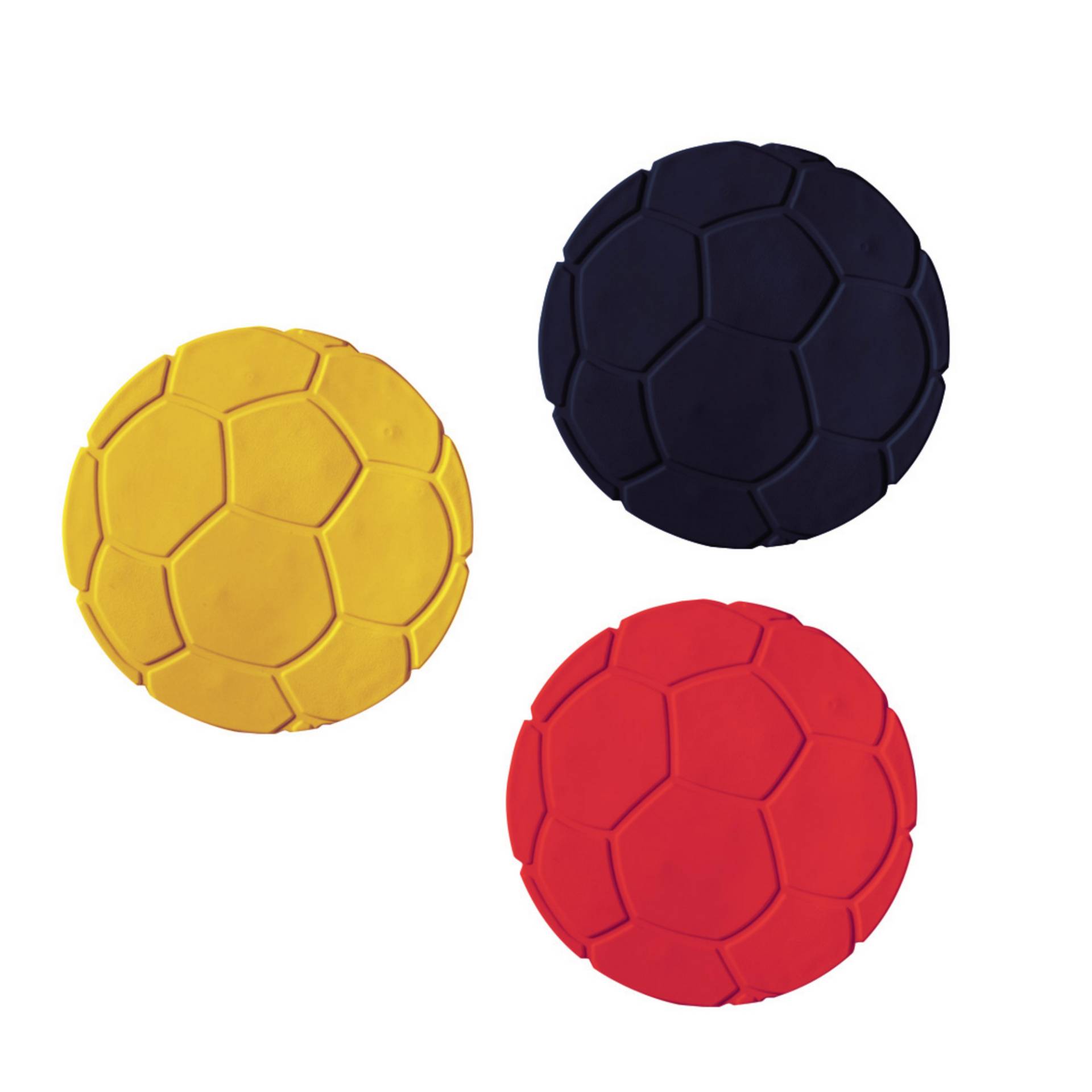 toom Mini Duscheinlage 'Fußball Deutschland' XXS schwarz/rot/gelb Ø 10 cm 6 Stück toom Mini Duscheinlage 'Fußball Deutschland' XXS schwarz/rot/gelb Ø 10 cm 6 Stück von toom