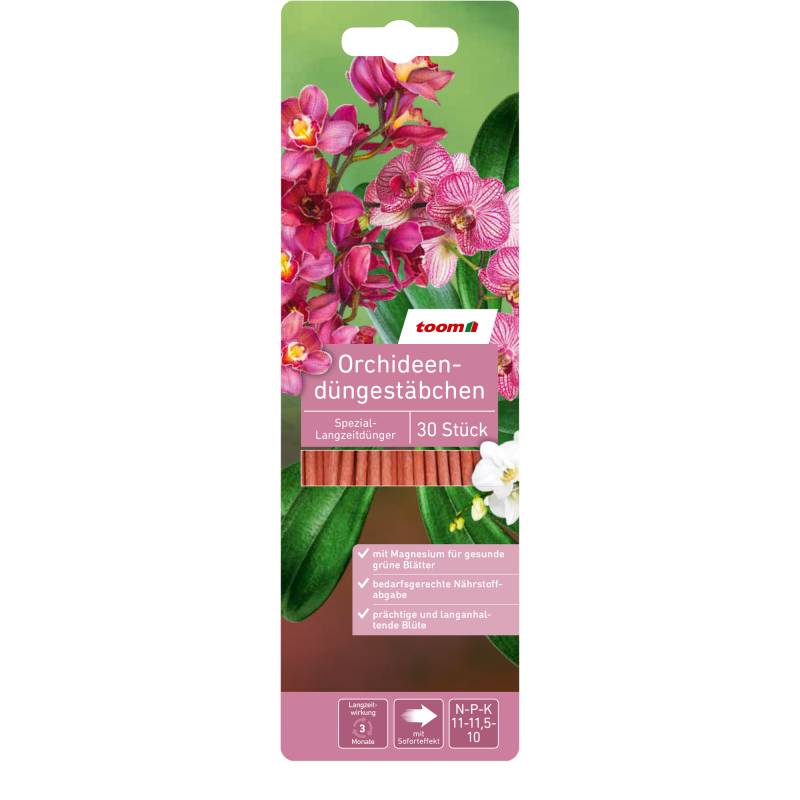 toom Orchideendüngestäbchen 30 Stück von toom